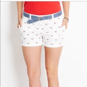 American flag Vineyard Vines 3 1/2 inch Shorts